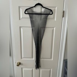 Diamond swim cover up